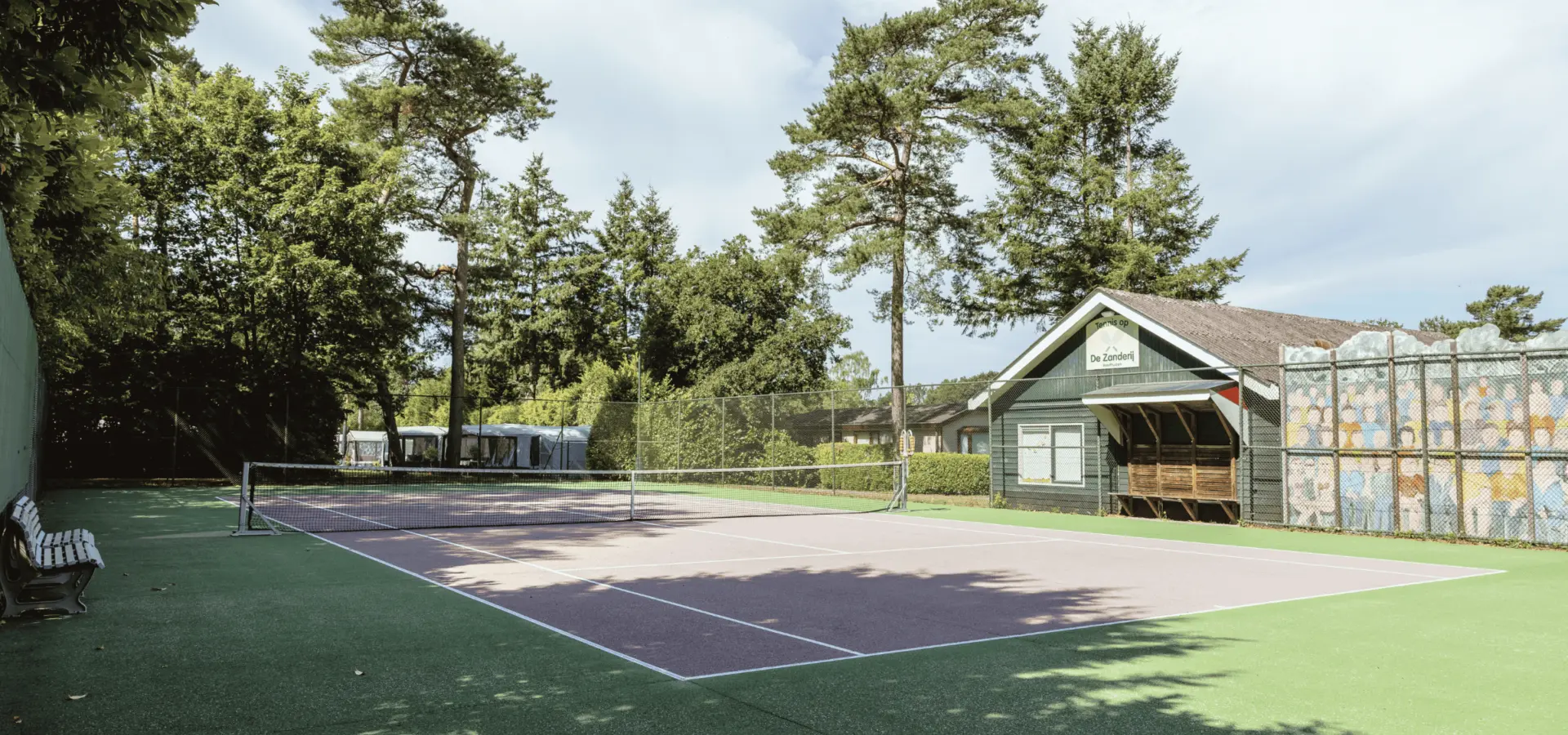 Tennisbaan Camping Voorthuizen 2