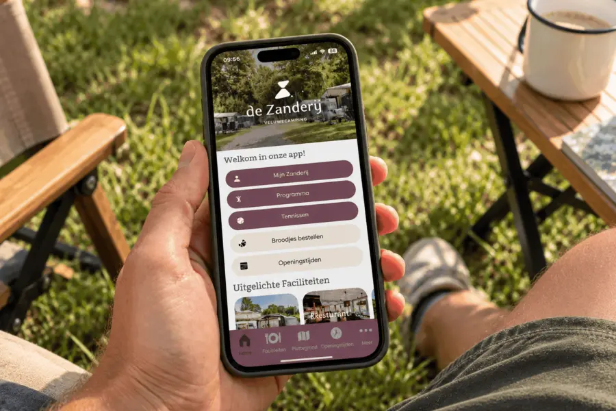 Zanderij app Camping Voorthuizen 1