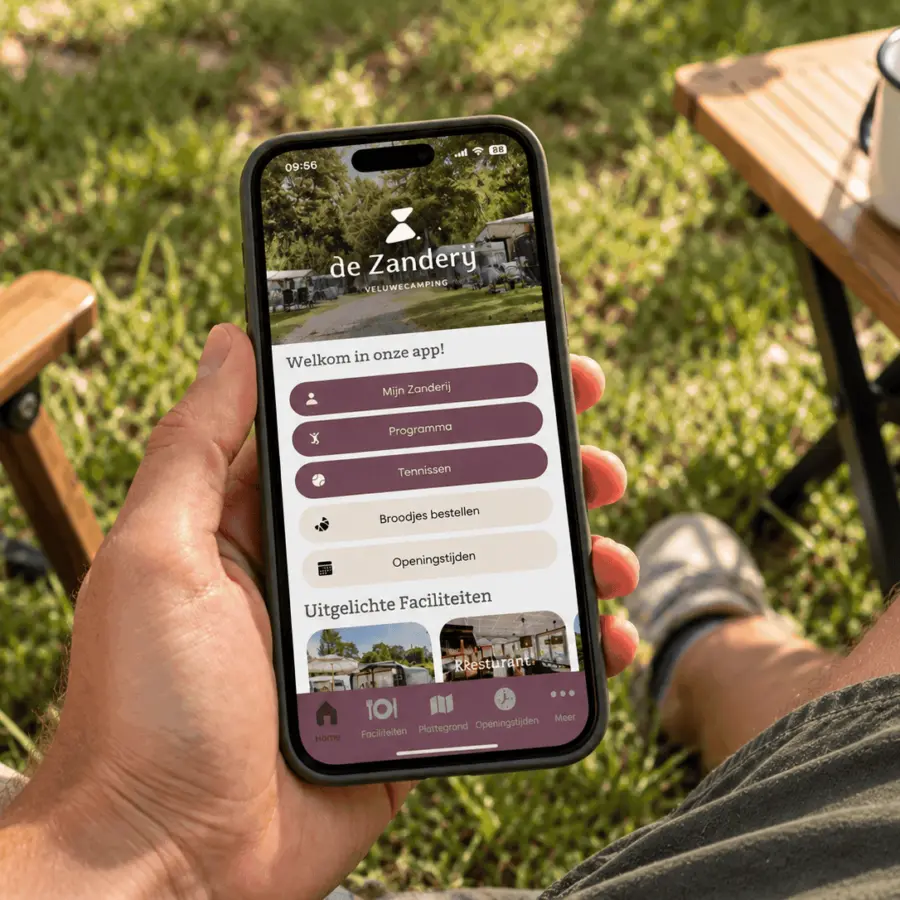 Zanderij app Camping Voorthuizen 1
