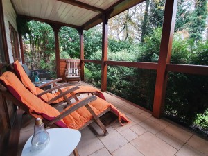 Sauna veranda
